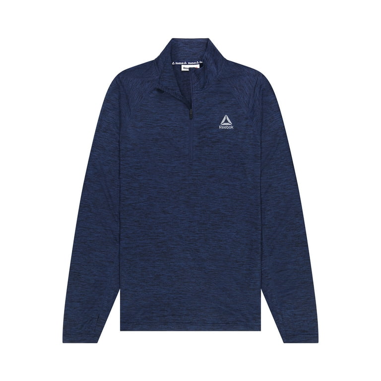 Reebok Men's Trail Quarter-Zip Active Pullover Sweatshirt